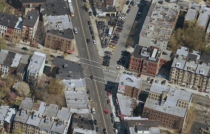 prospect heights: washington av - Park Place and Grand Avenue